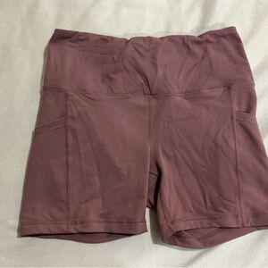 Active Life Women's Athletic Shorts in Mauve